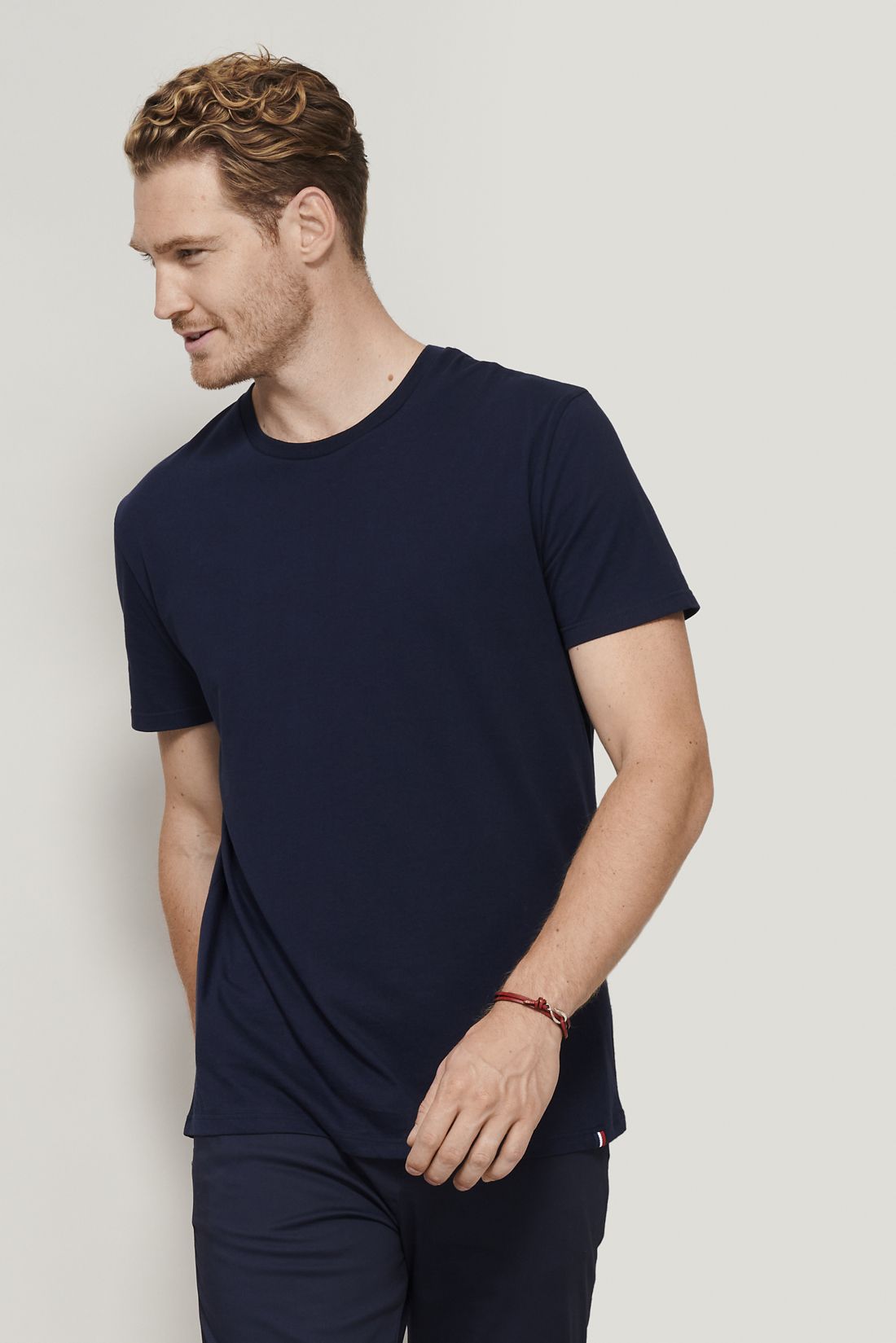  Sols Camiseta Hombre Cuello Redondo Made In France ATF LÉON