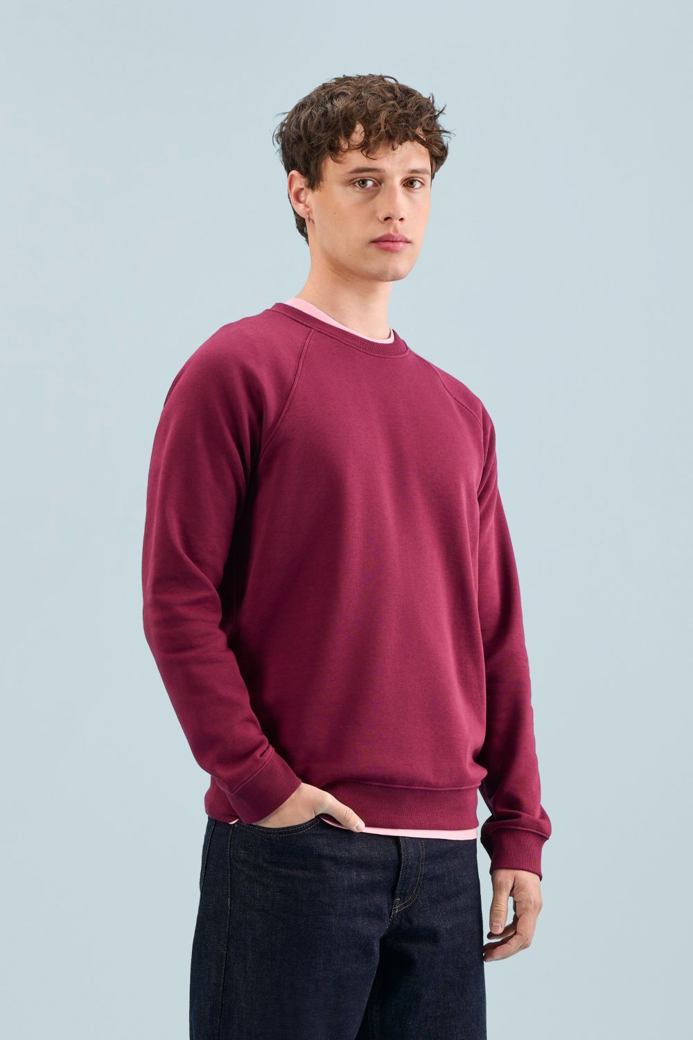 Sudadera unisex de cuello redondo Space