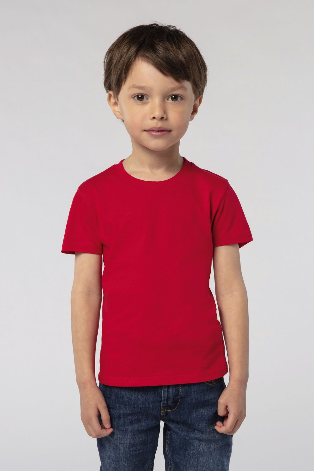 Camiseta ajustada de cuello redondo para niños Pioneer