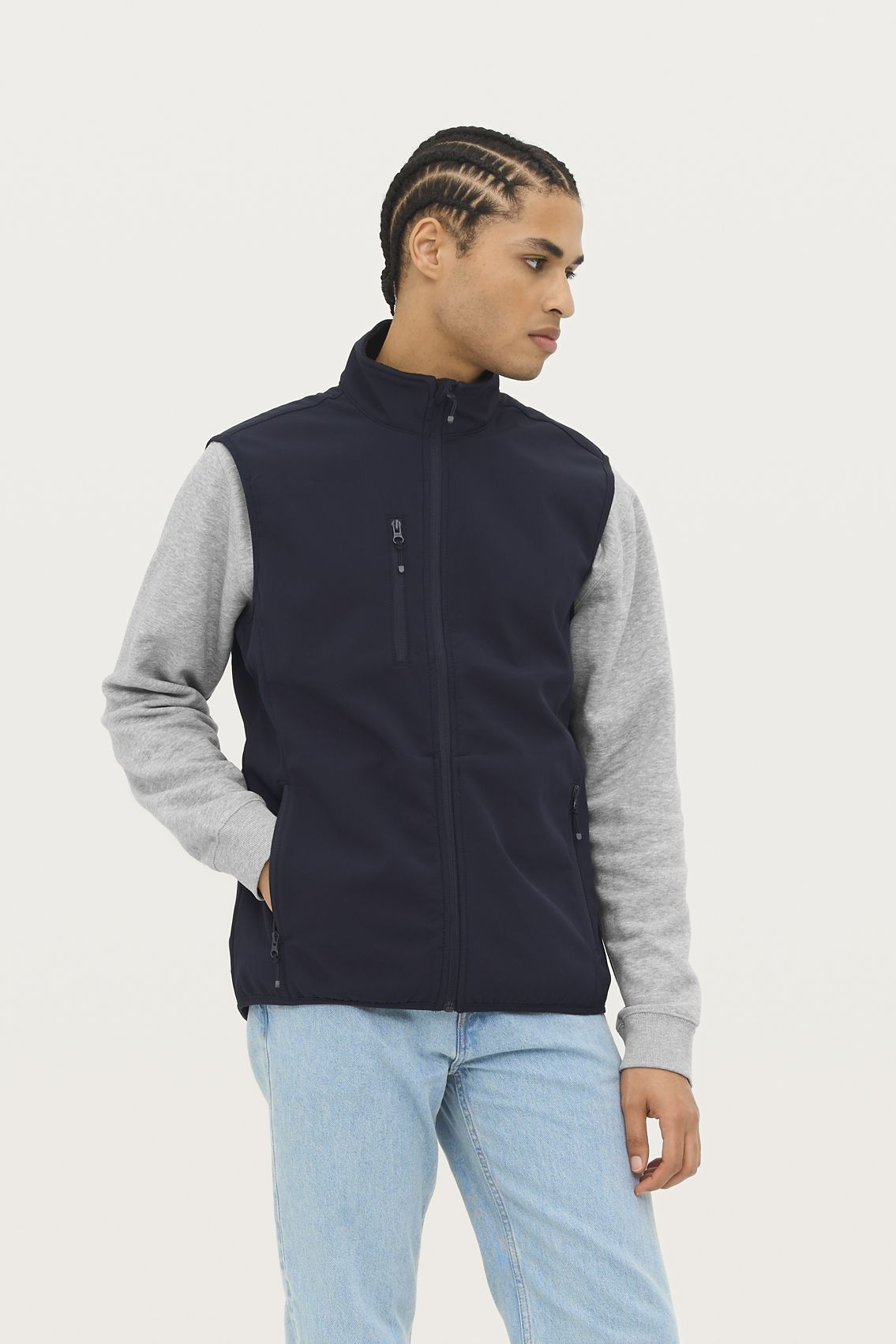  Sols Chaleco De Hombre Softshell SOL'S FALCON BW MEN