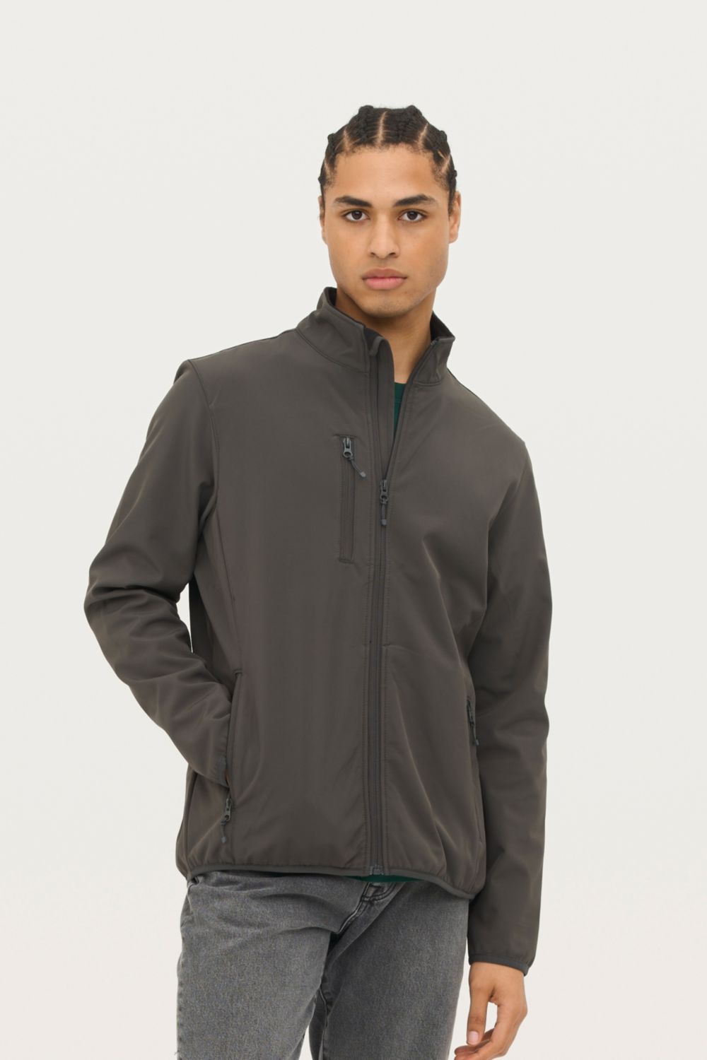 Chaqueta softshell con cremallera para hombre Falcon