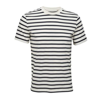 Bianco polvere / Blu navy