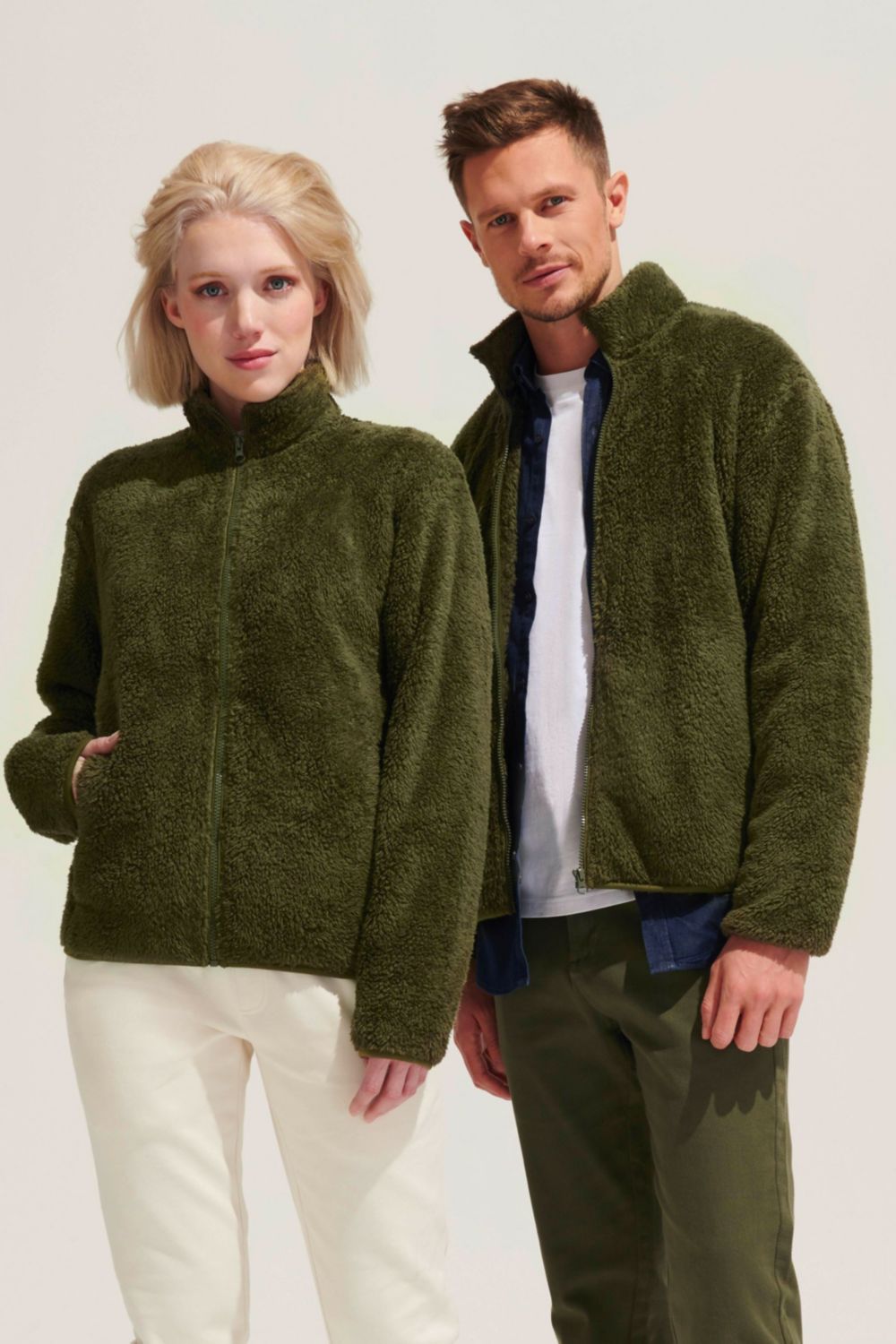 Chaqueta polar unisex con cremallera Finch