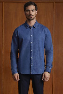 Bennett miesten Denim kauluspaita Neoblu - NEOBLU - 04796 - 1