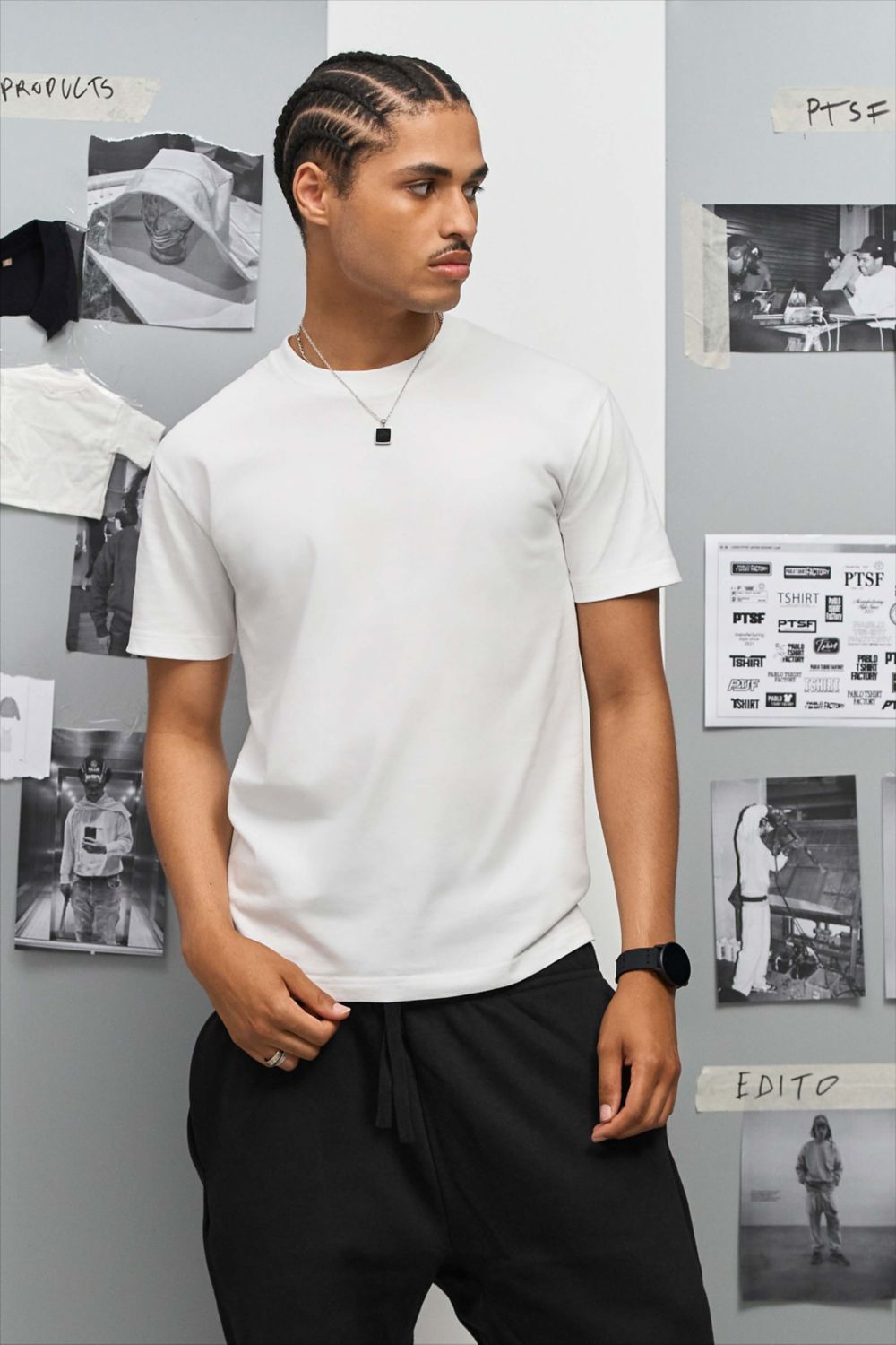 Camiseta unisex open-end Cliff
