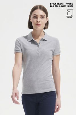 Gray polo shirt outlet girl