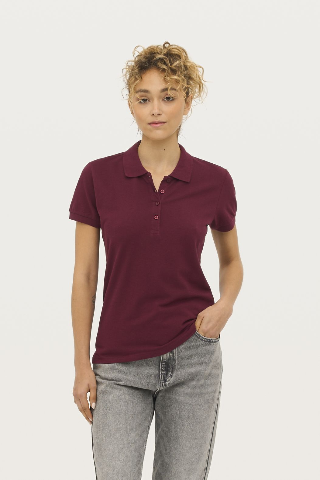  Sols Polo De Manga Corta Para Mujer SOL'S PASSION