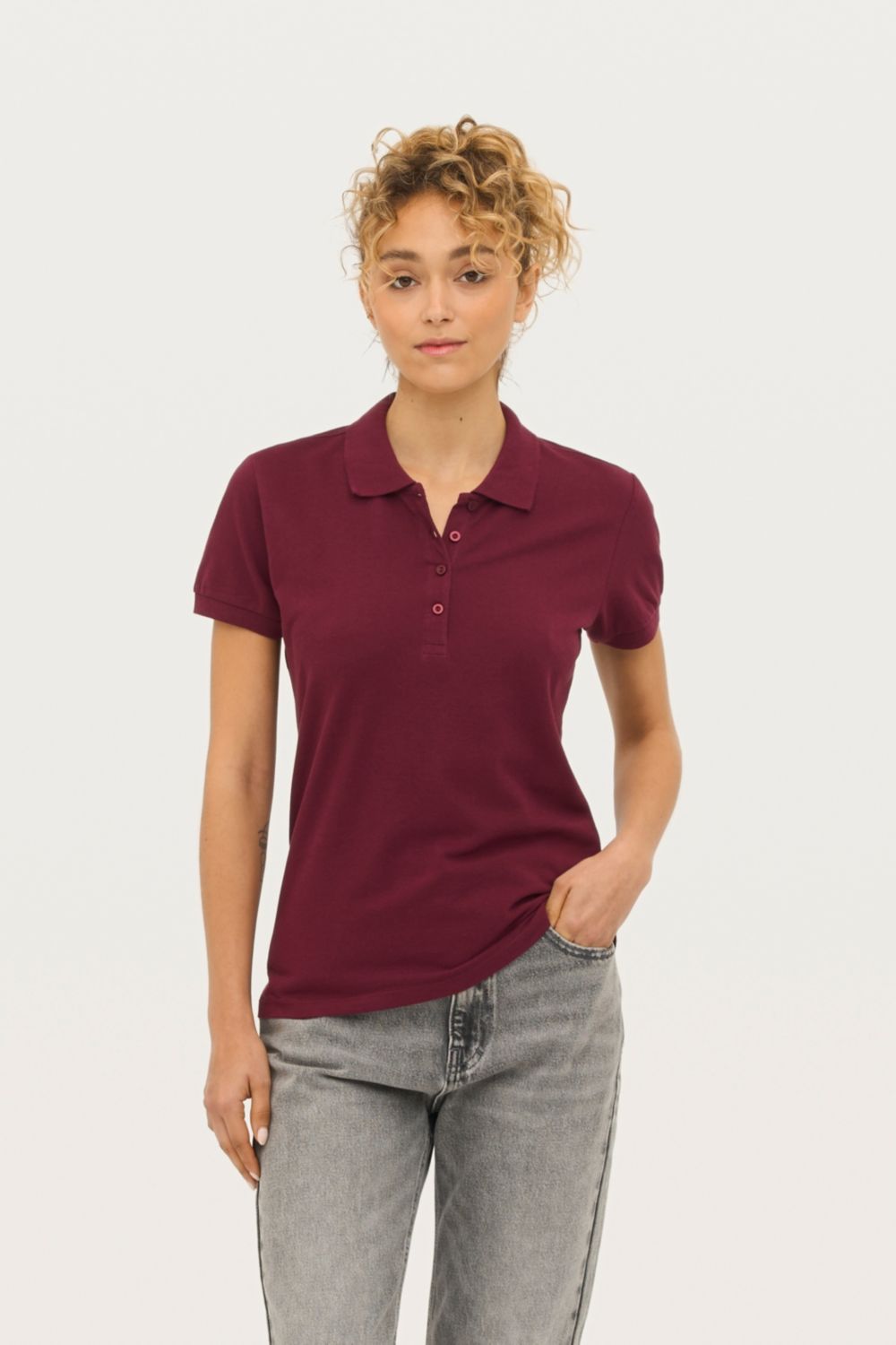 Polo de manga corta para mujer Passion