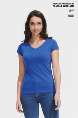 women's v neck tee