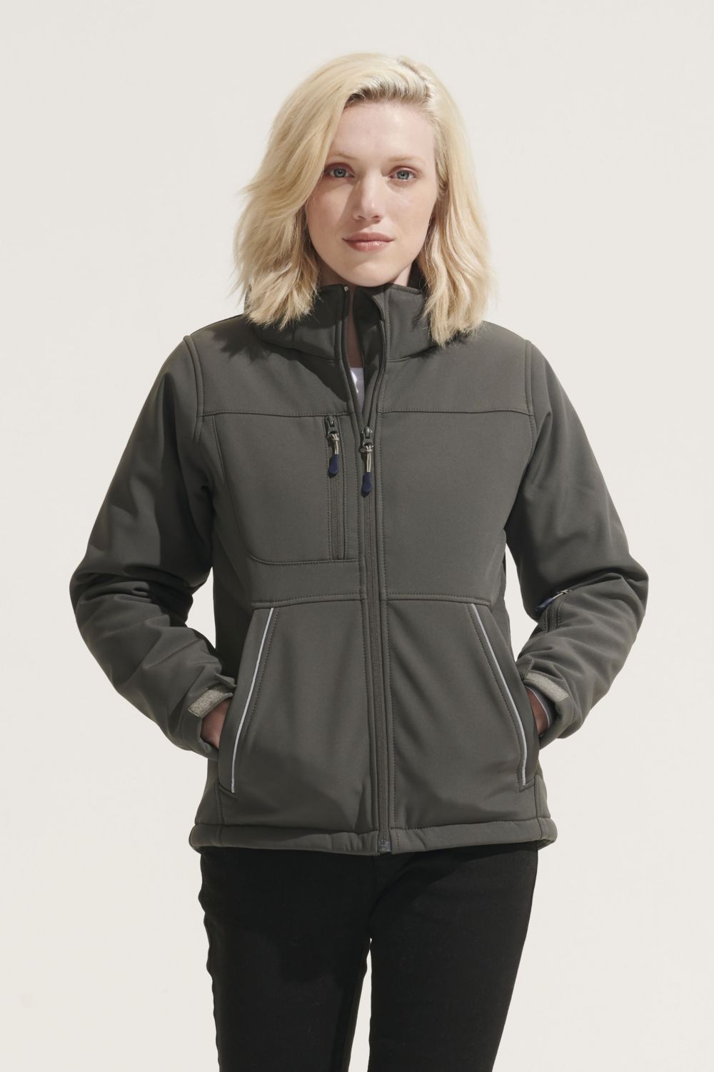 Chaqueta softshell acolchada para mujer Rock