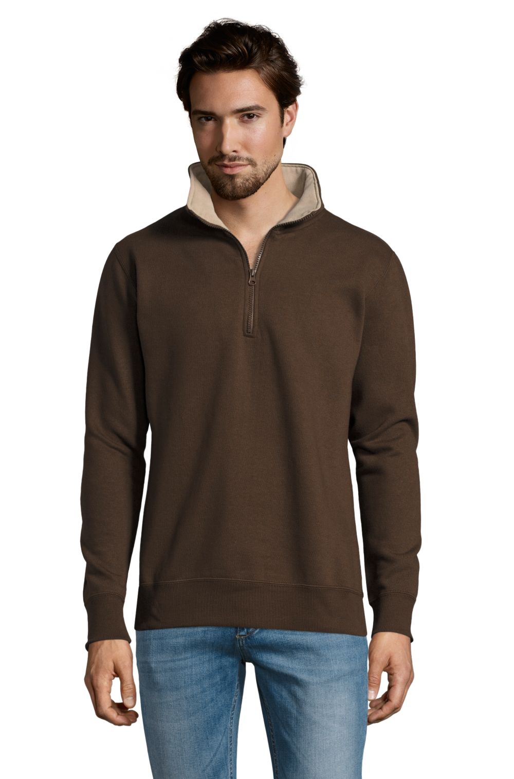 Sudadera con cremallera 1/4 Scott