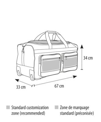 SOL'S 71000 - VOYAGER Sac De Voyage « Luxe » En Polyester 600 D