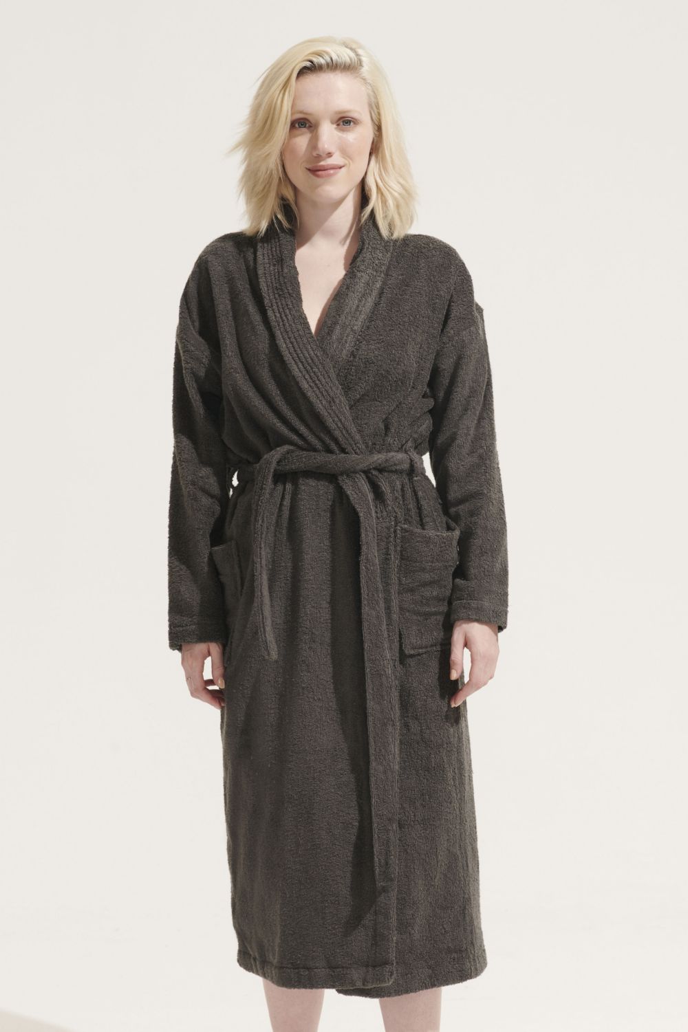 Albornoz de baño con cuello kimono Palace