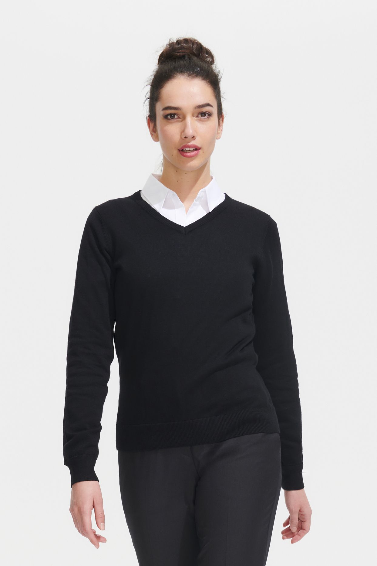  Sols Jersey De Cuello Pico Para Mujer SOL'S GALAXY WOMEN