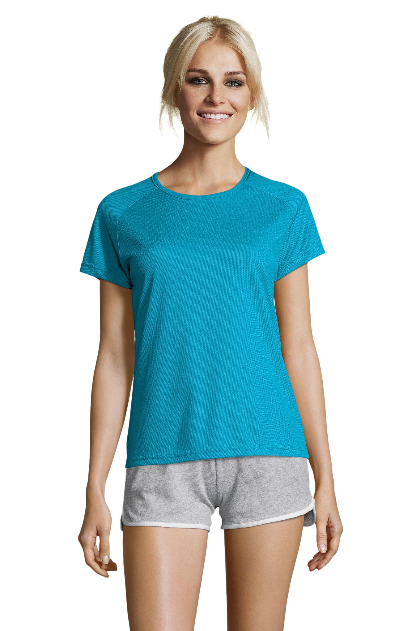 SOL'S SPORTY WOMEN — Aqua Frente