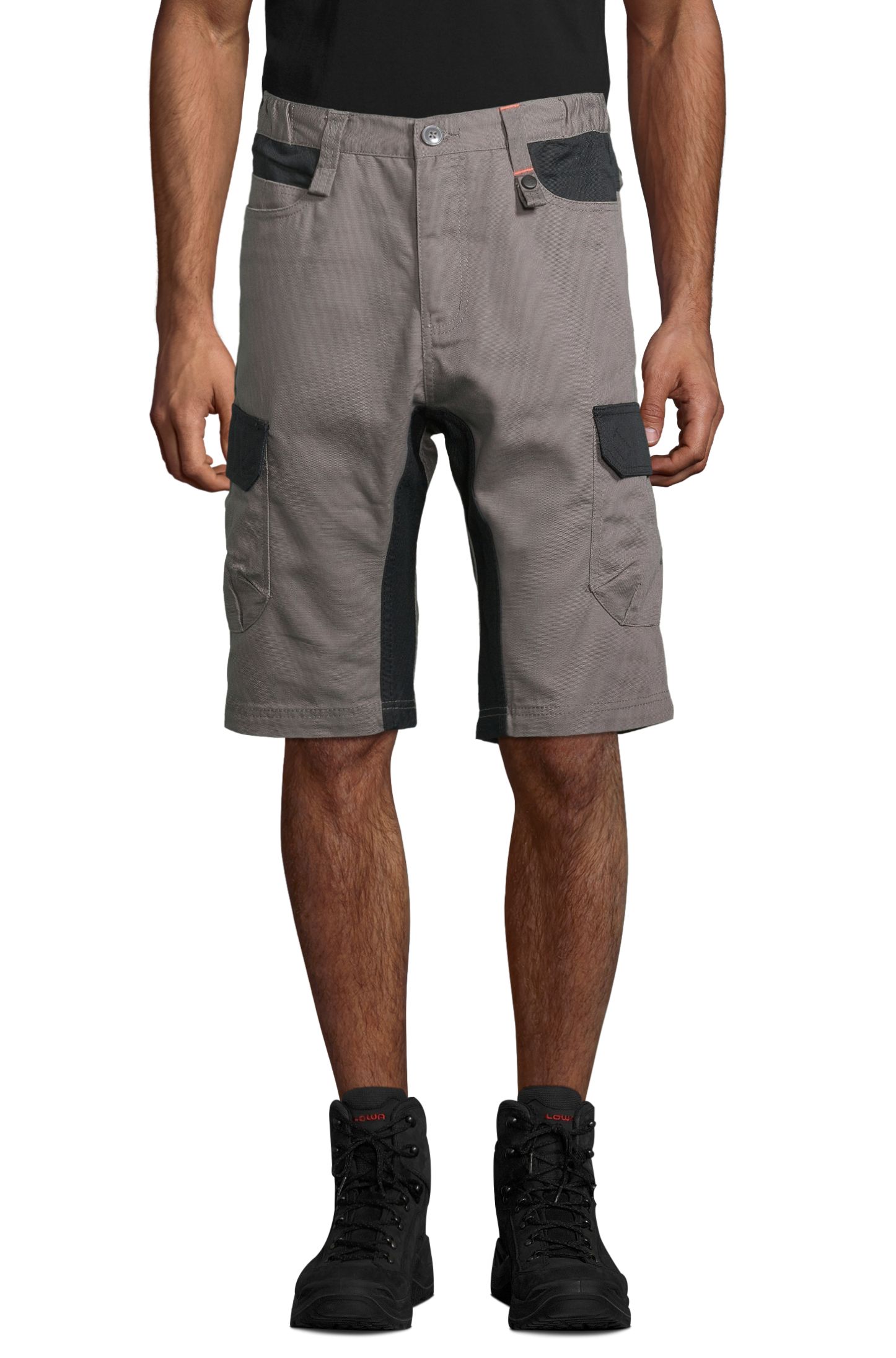 SOL'S IMPULSE PRO — Cinzento escuro / Preto Frente