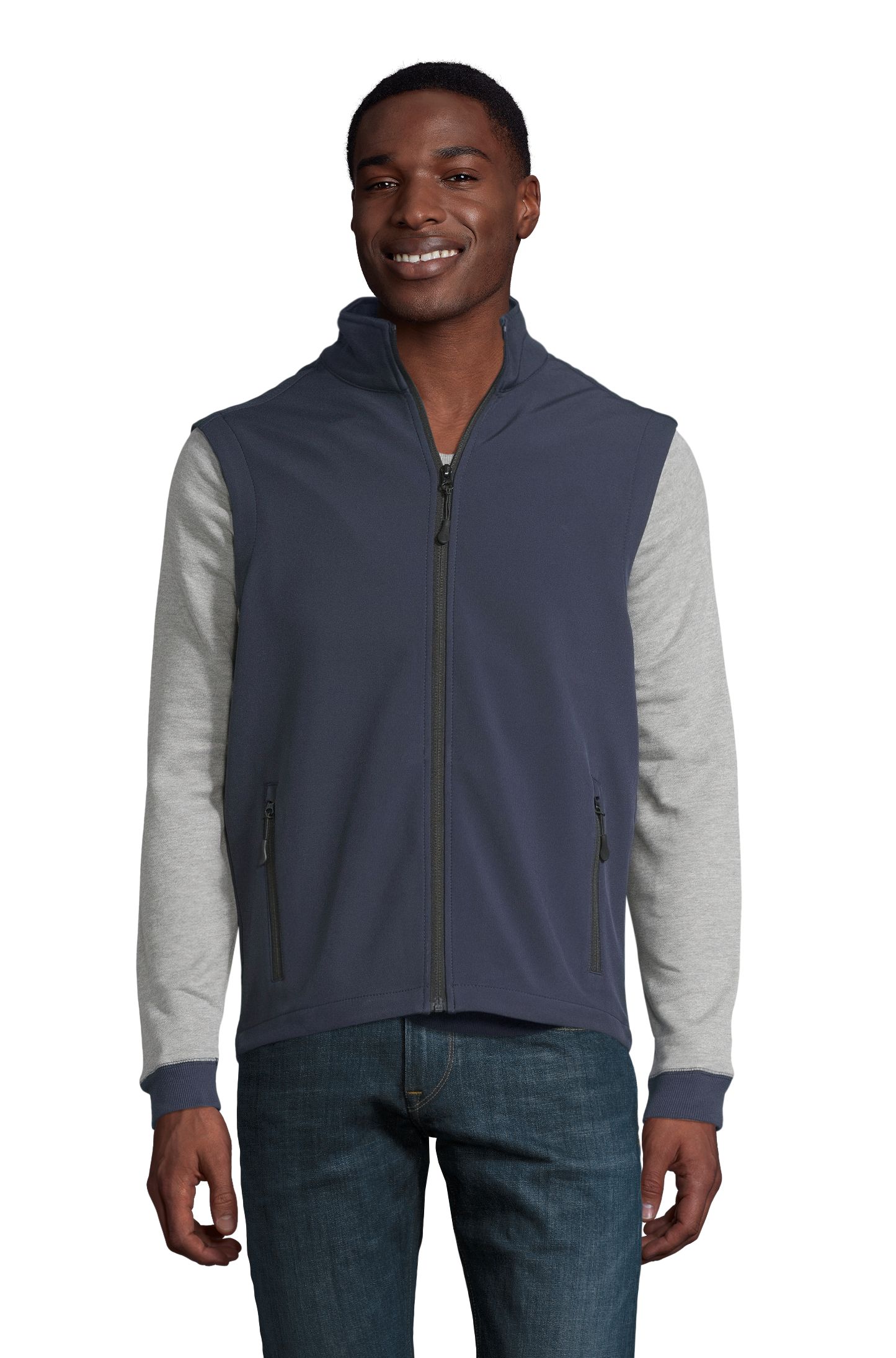 SOL'S RACE BW MEN — Azul profundo Frente