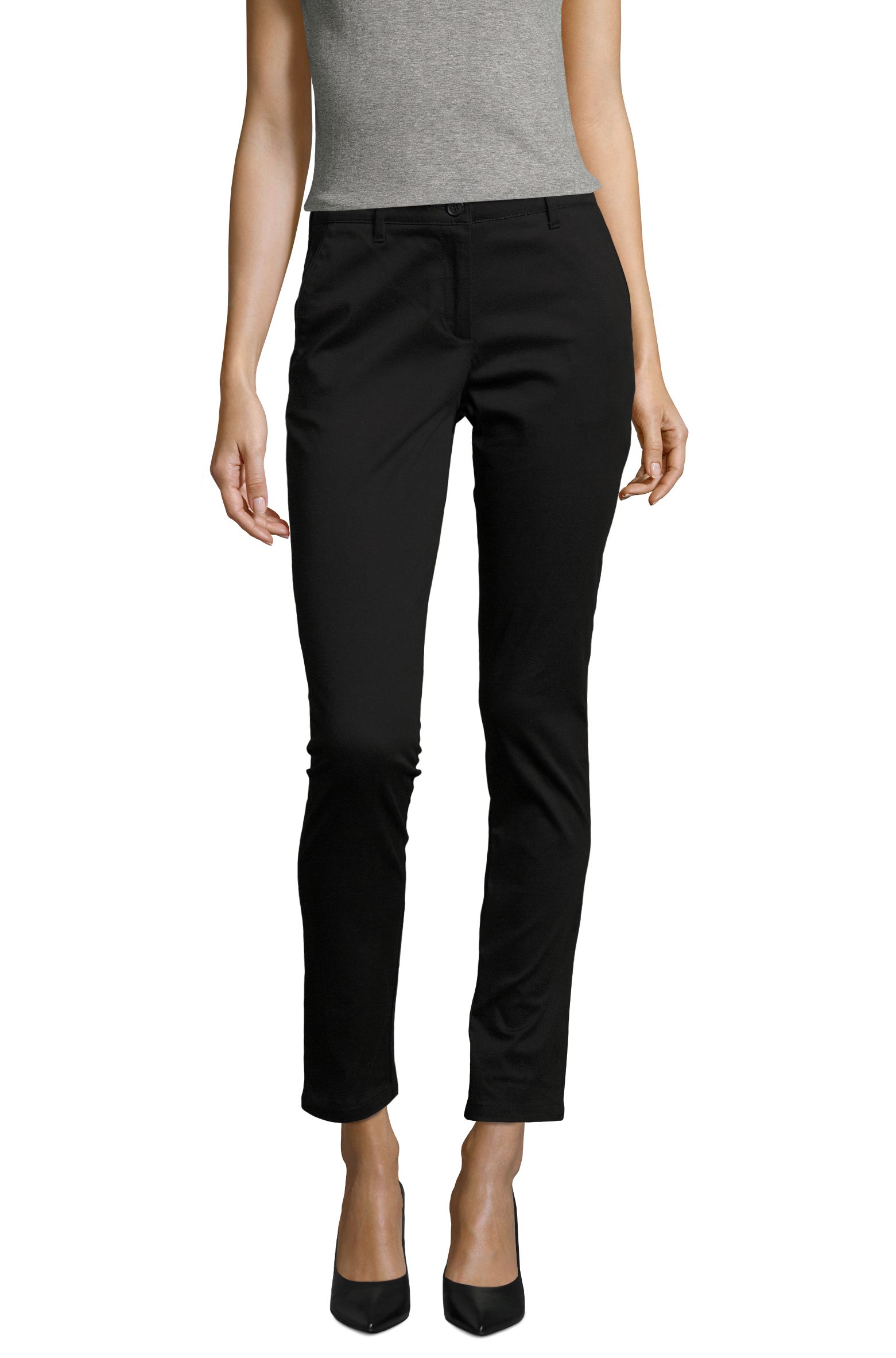 SOL'S JARED WOMEN — Preto Frente