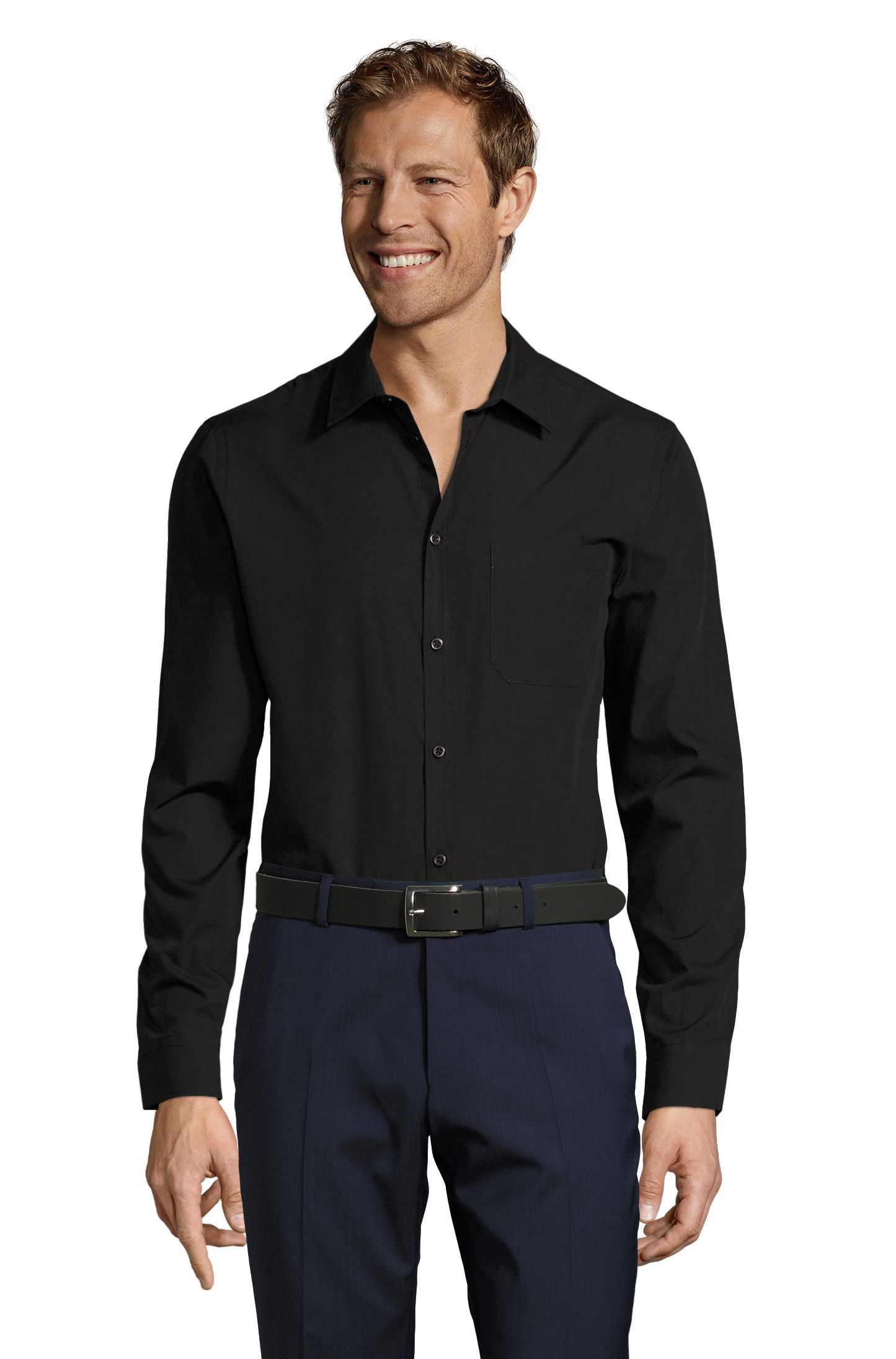 SOL'S BALTIMORE FIT — Preto Frente