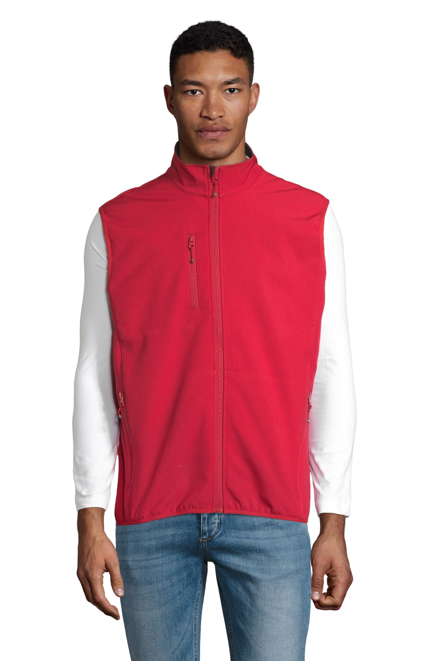 SOL'S FALCON BW MEN — Vermelho Pimenta Frente