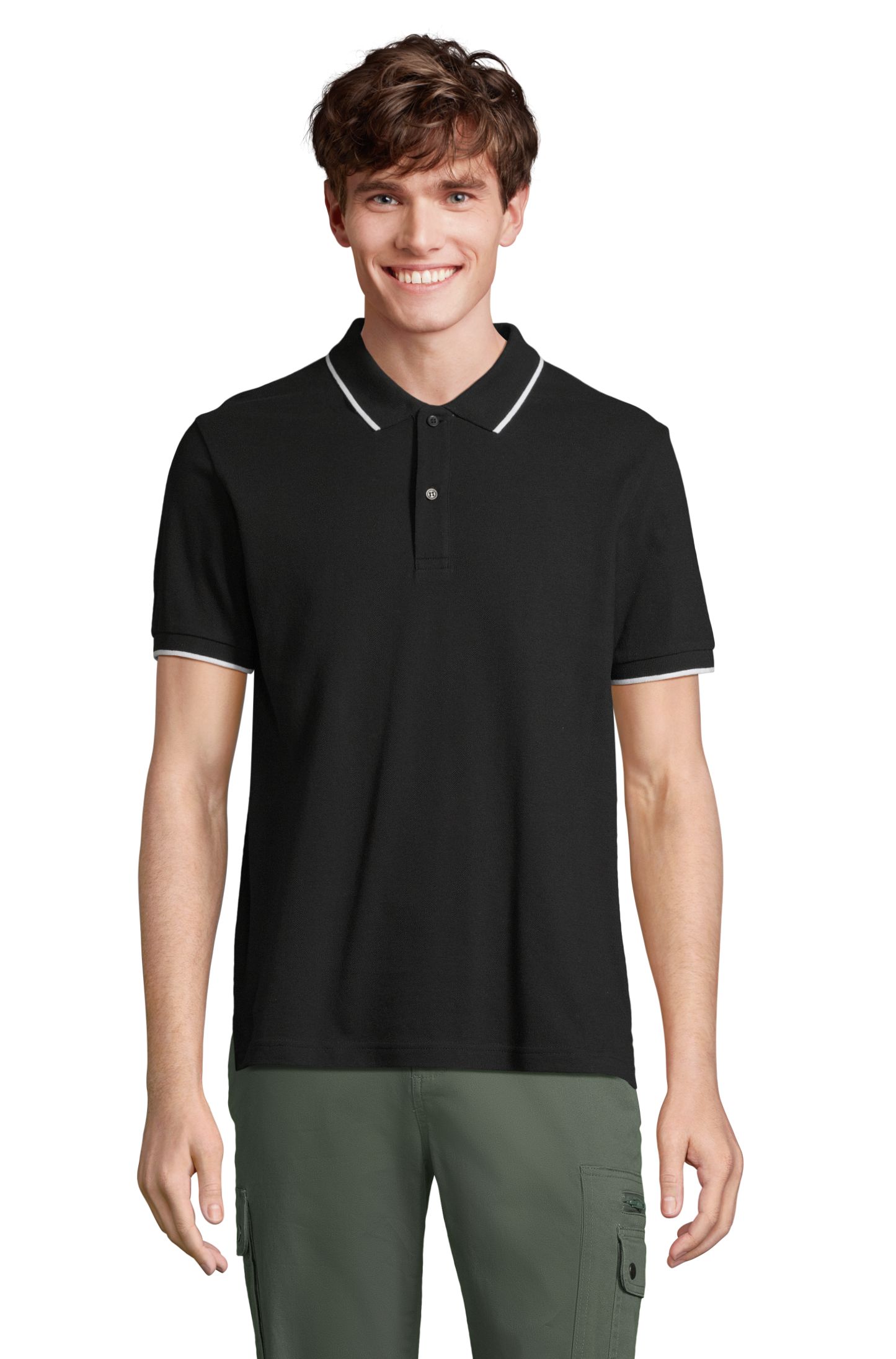 SOL'S PALERMO — Preto / Branco Frente