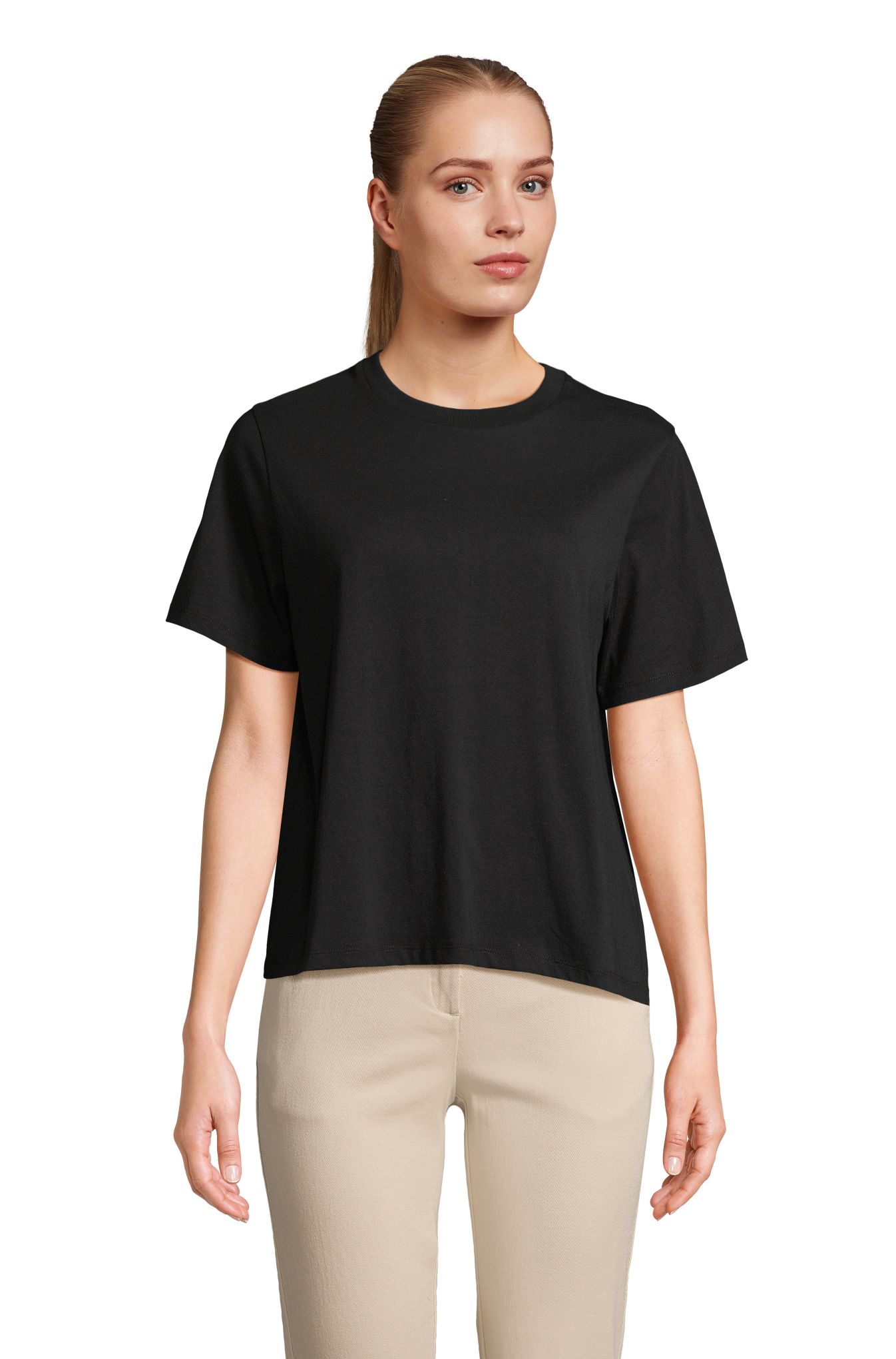 SOL'S LEGEND WOMEN — Preto profundo Frente